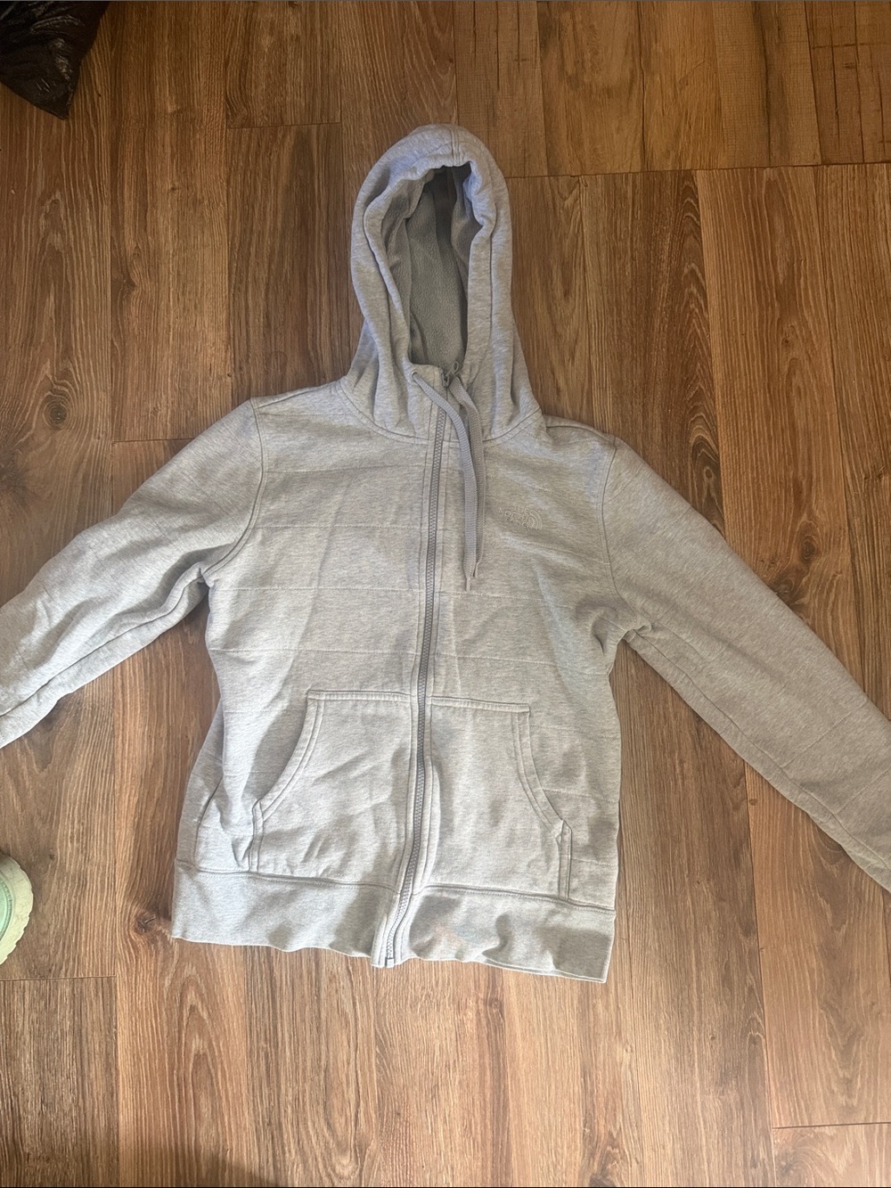 The North Face Light Gray Women's Full-Zip Hoodie